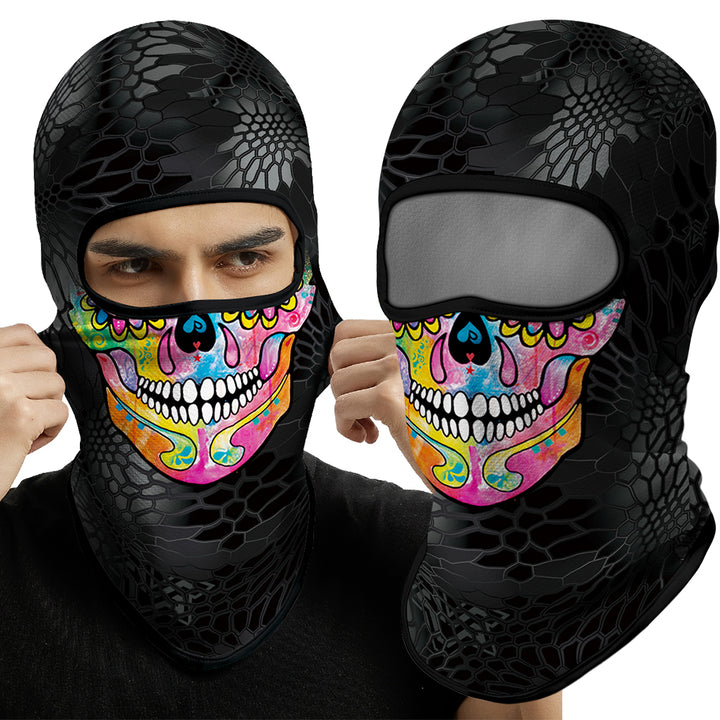 Premium Vollgesichts-Balaclava-Ski-Maske – Winterwärmer für Radfahren, Motorradfahren, Snowboarden, Helmfutter, UV-Schutz, schnell trocknender Coolmax-Stoff für Männer und Outdoor-Aktivitäten