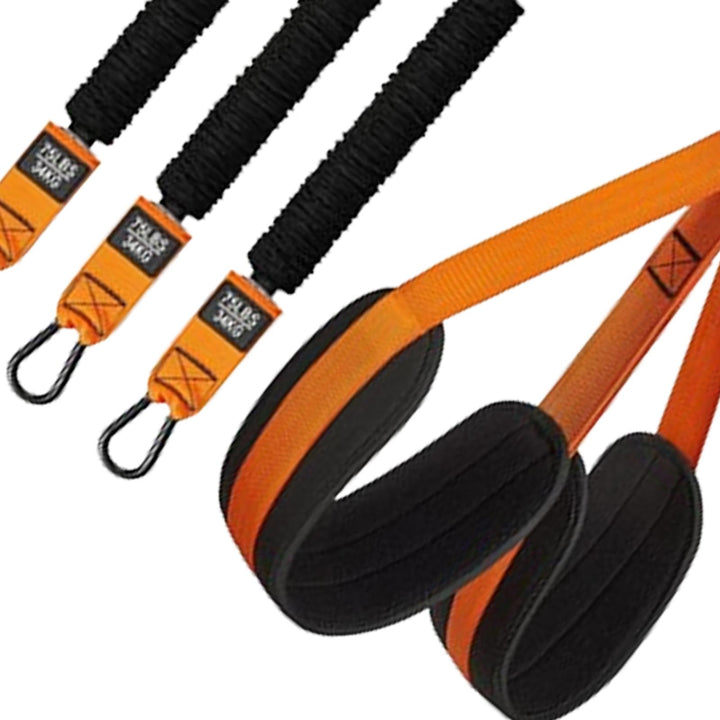 Premium Pull-up Assistance Bands for Fitness Training – Elastic Resistance Bands with Steel Buckle for Home Workout, 