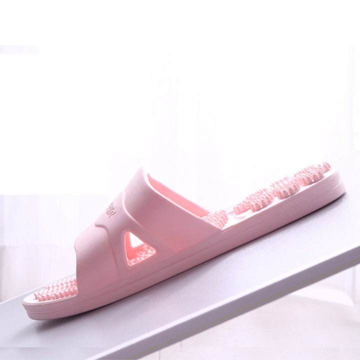 Premium Extra Große Akupunktur-Massage-Slipper – Rutschfestes Hohldesign für den Innenbereich und das Badezimmer, Bequeme Sohlenunterstützung für Männer und Frauen, Ideal für Entspannung und Fußtherapie