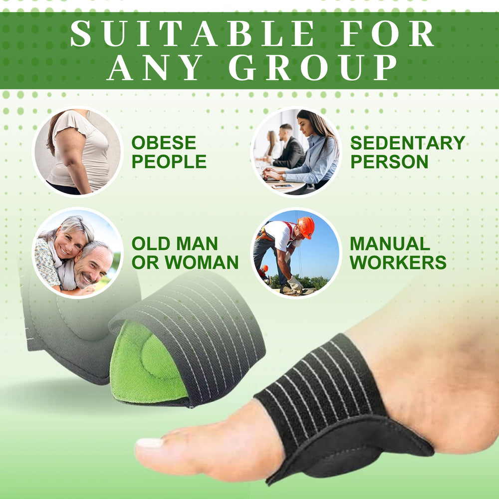 Premium Plantar Fasciitis Insoles for Flat Feet - Arch Support Shoe Pads, Orthopedic Comfort for Men & Women, Soft EVA & 