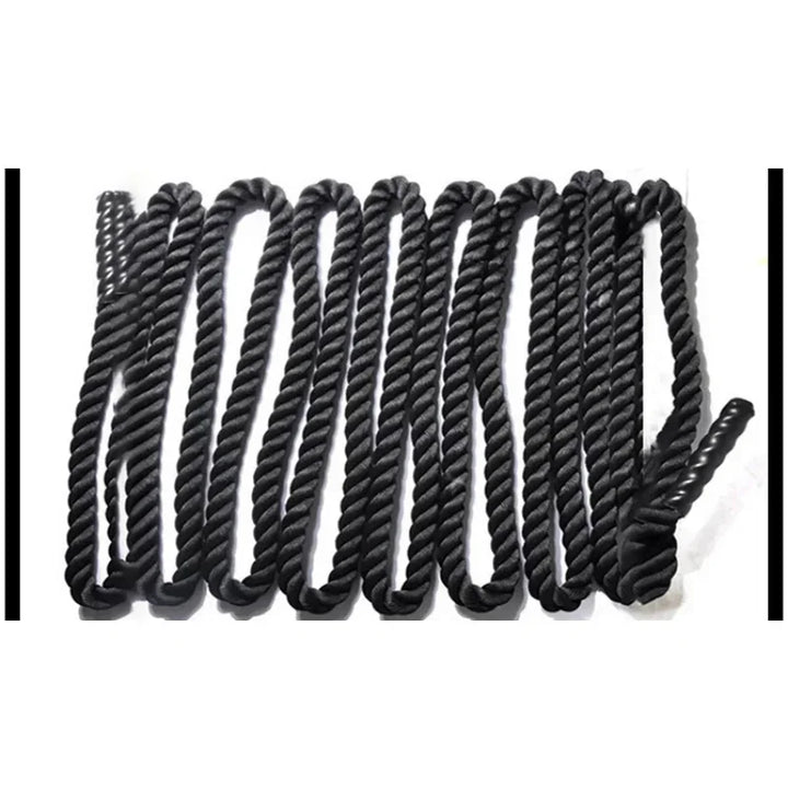 Premium Fitness Battle Rope – 25mm x 9.8ft Heavy Exercise Training Rope for Home Gym & Outdoor Cardio – Durable Nylon & 