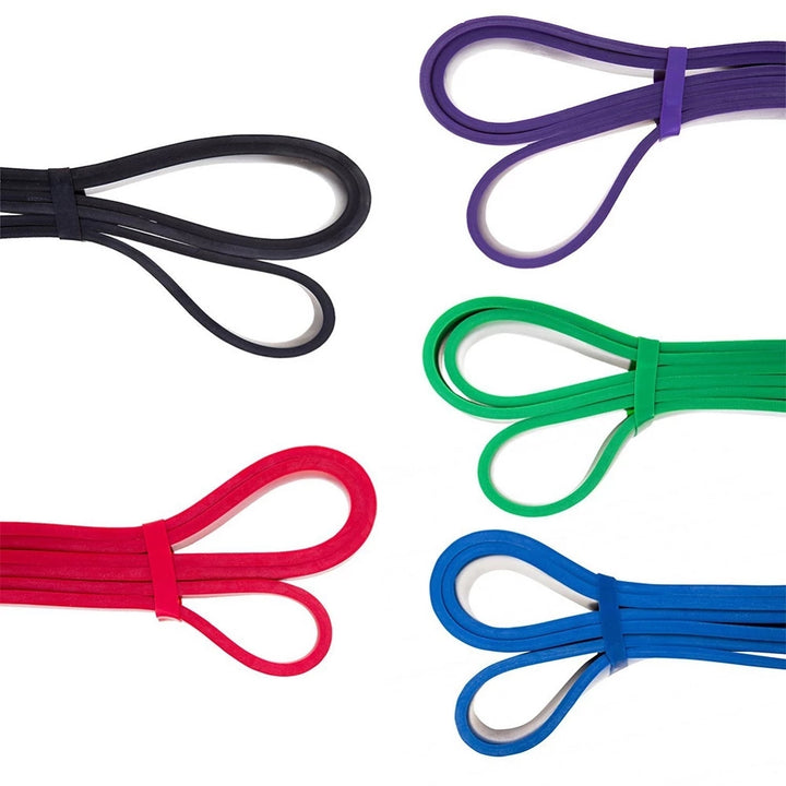 Premium Latex Resistance Band Set – Elastic Strength Bands for Pull-Ups, Pilates, CrossFit, and Fitness – Adjustable