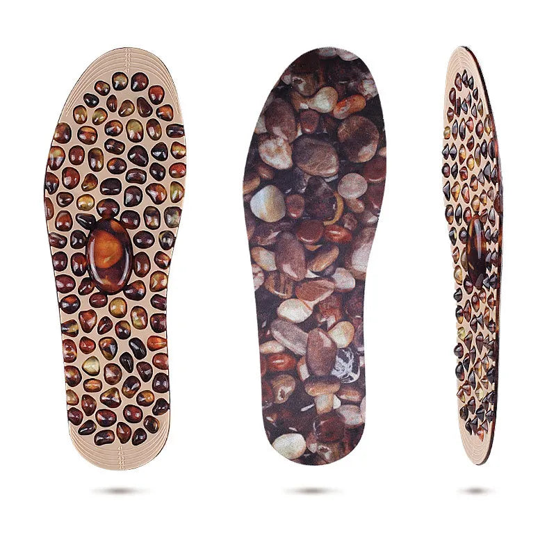 Premium Magnetic Massage Insoles for Foot Acupressure, Slimming Shoe Pads for Weight Loss in Men and Women, High-Quality 