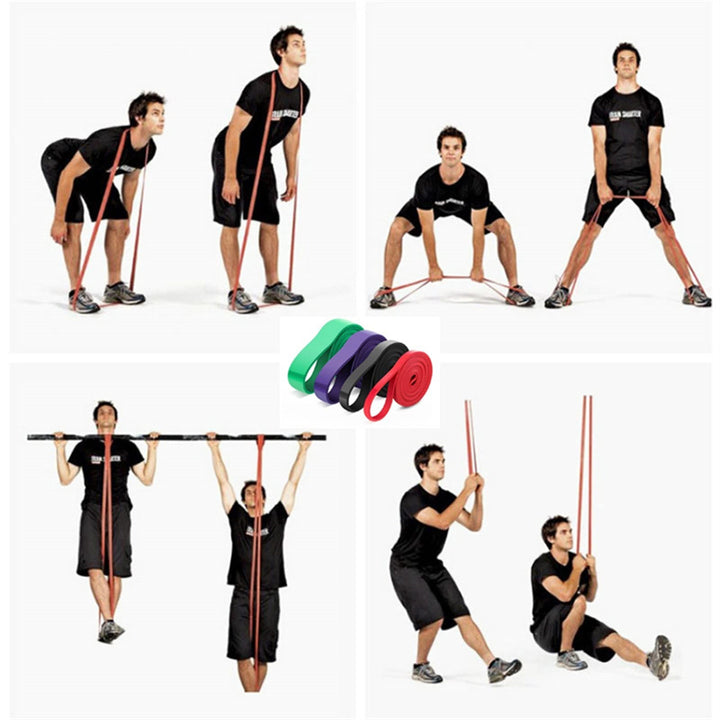 Premium Pull-up Assistance Bands for Resistance Training – Support for Pull-ups, Body Stretching, and Workout for Men & 