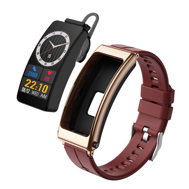 Premium Bluetooth Smart Fitness Watch – Heart Rate, Pedometer, Sports Tracker, Fitness Band for Men & Women, Talk Bluetooth 