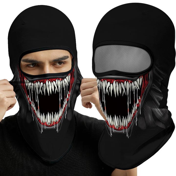 Premium Vollgesichts-Balaclava-Ski-Maske – Winterwärmer für Radfahren, Motorradfahren, Snowboarden, Helmfutter, UV-Schutz, schnell trocknender Coolmax-Stoff für Männer und Outdoor-Aktivitäten