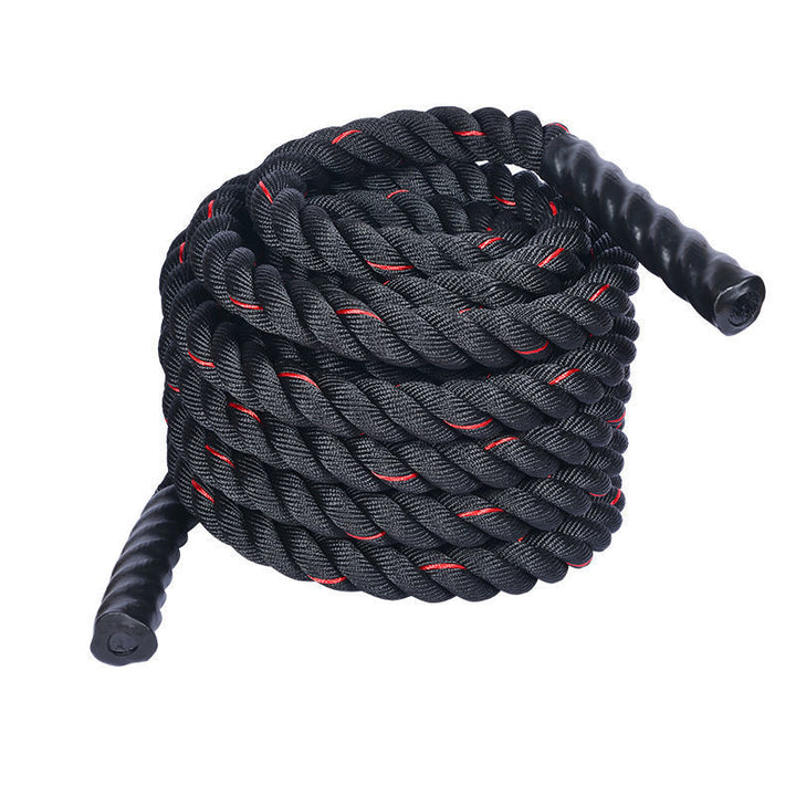 Premium Heavy Boxing Jump Rope – 9.8ft Fitness Battle Rope for Muay Thai & Bodybuilding – Durable Polymer Synthetic Fiber &