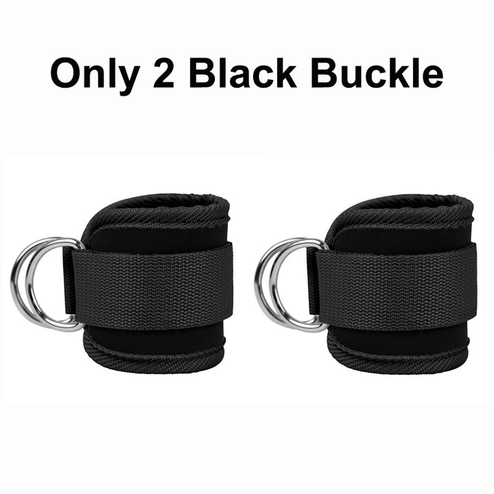 Premium Ankle Resistance Bands with Cuffs – Adjustable Leg & Butt Training Bands, 3 Resistance Levels (10/20/30 lb), for 