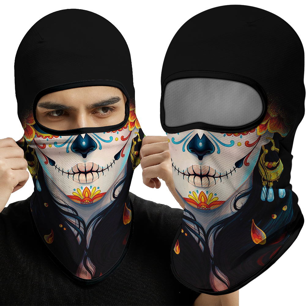 Premium Vollgesichts-Balaclava-Ski-Maske – Winterwärmer für Radfahren, Motorradfahren, Snowboarden, Helmfutter, UV-Schutz, schnell trocknender Coolmax-Stoff für Männer und Outdoor-Aktivitäten