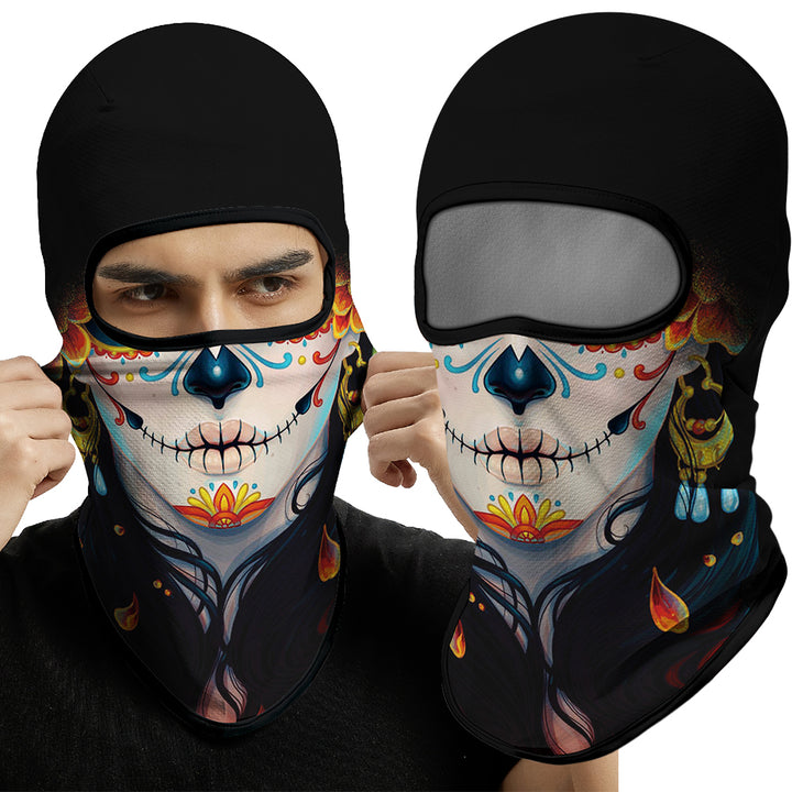 Premium Vollgesichts-Balaclava-Ski-Maske – Winterwärmer für Radfahren, Motorradfahren, Snowboarden, Helmfutter, UV-Schutz, schnell trocknender Coolmax-Stoff für Männer und Outdoor-Aktivitäten