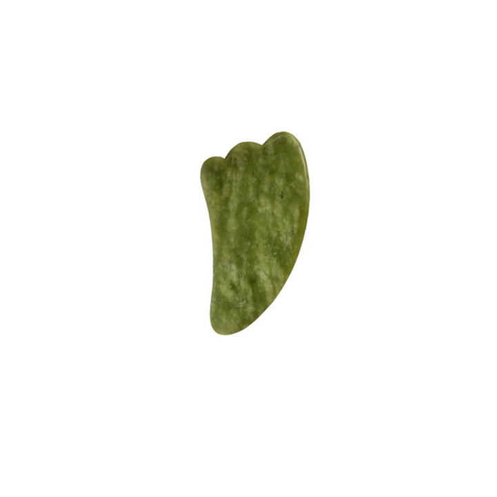 Premium Natural Jade Gua Sha Scraper Board for Face Massage, Acupoint Meridian Relaxation, Skin Lifting and Eye Care SPA Tool
