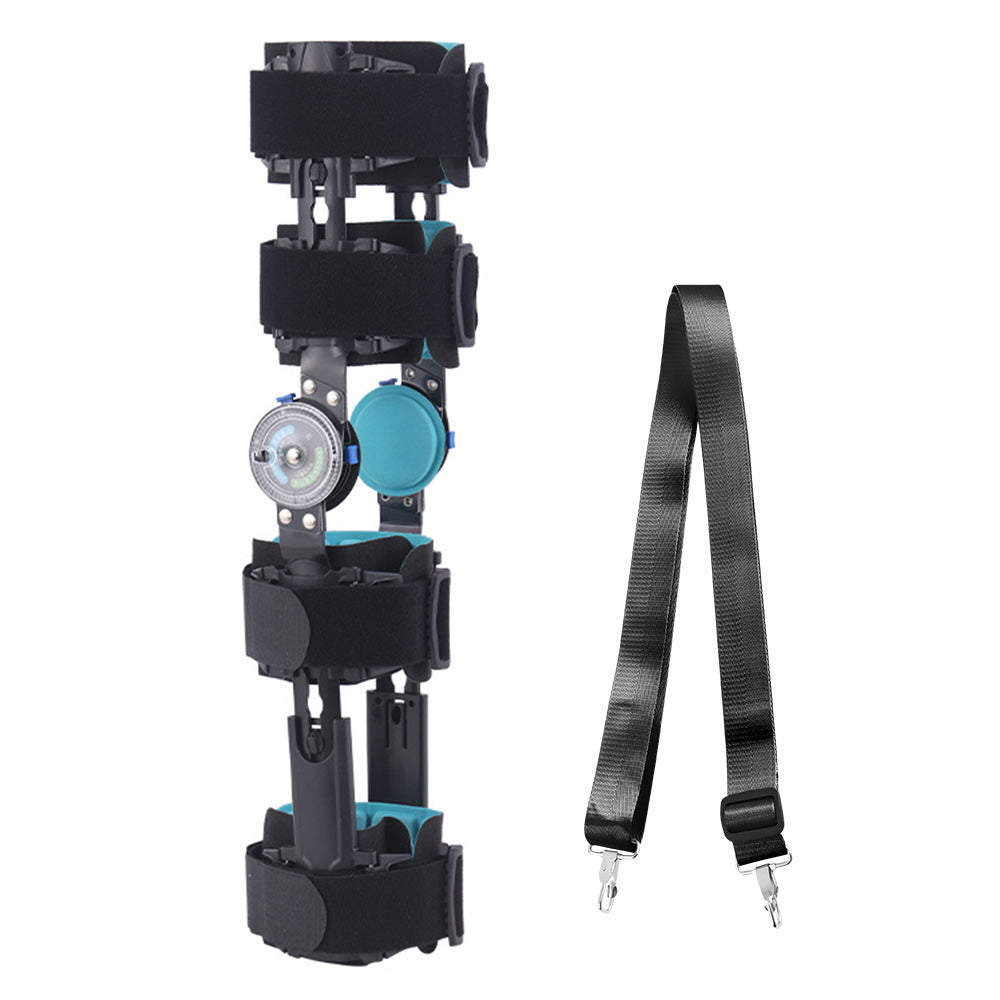 Premium Hinged ROM Knee Brace | Adjustable Post-Op Immobilizer for ACL, MCL, PCL Injury Support | Tool-Free Length Adjustment
