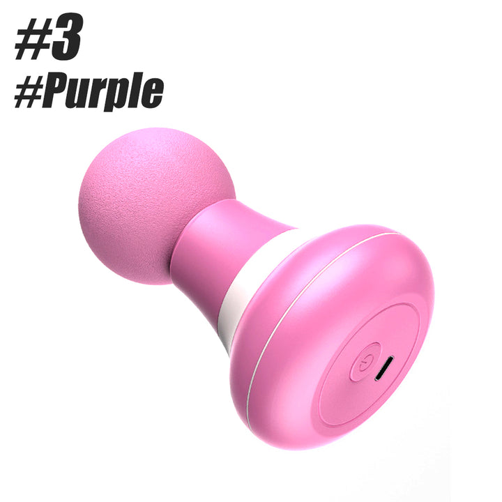 Premium Electric Handheld Massager - 6 Powerful Modes, Portable Mini Back Massager for Muscle Relief, Shoulder & Leg Tension,