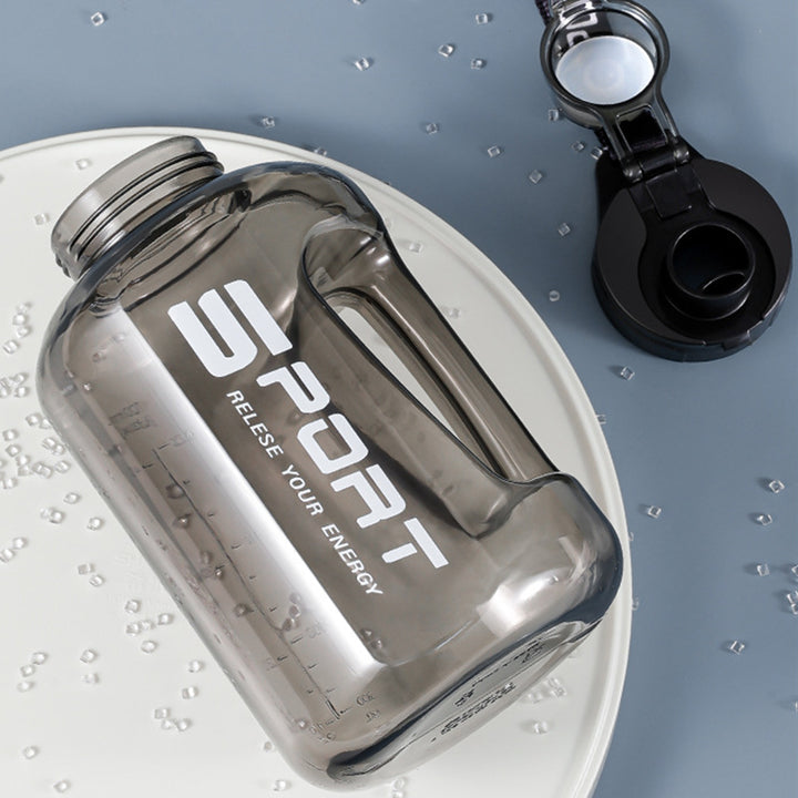 Premium Large Capacity 1.7L/2.7L Sports Water Bottle - Portable Fitness Cup for Gym, Cycling, Camping, BPA-Free Tritan