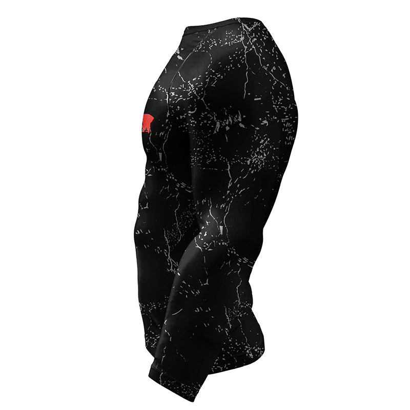 Premium Jiu Jitsu Rash Guard Set – 4-Piece MMA Sportswear Kit for Men, Includes Kimono T-shirt, Pants, Muay Thai Shorts, and 
