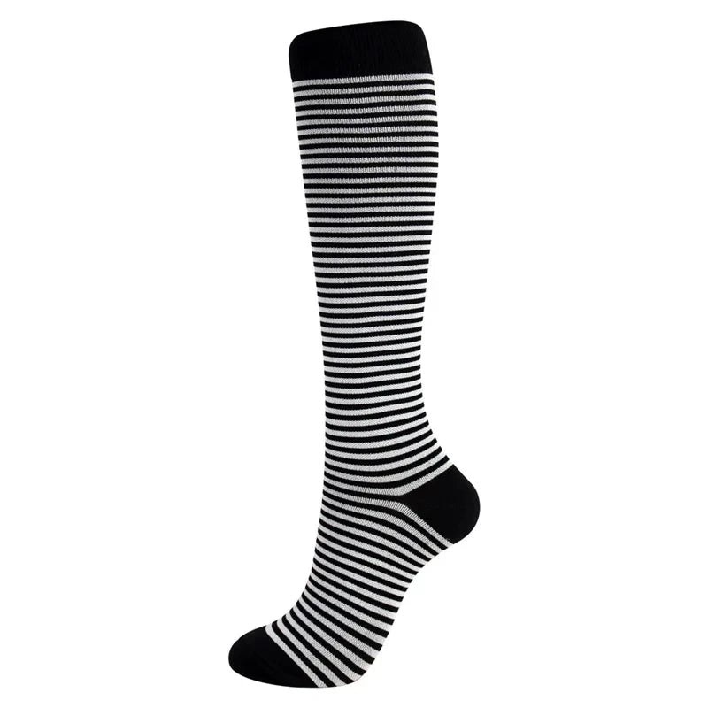Premium Compression Socks for Men & Women – Medical Support for Edema, Diabetes, Varicose Veins – Ideal for Cycling, Running