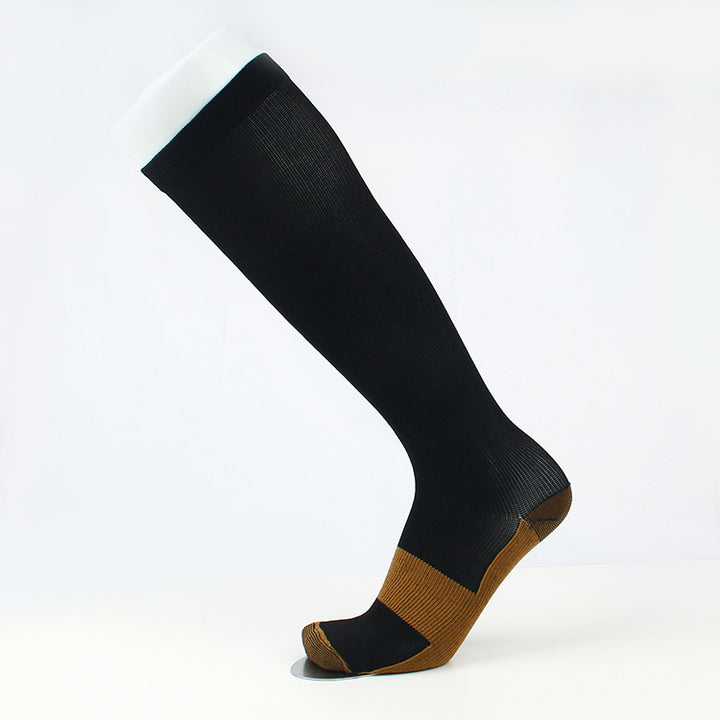 Premium Compression Knee High Socks for Men & Women – Varicose Vein & Pressure Support – Running, Sports & Health Care 