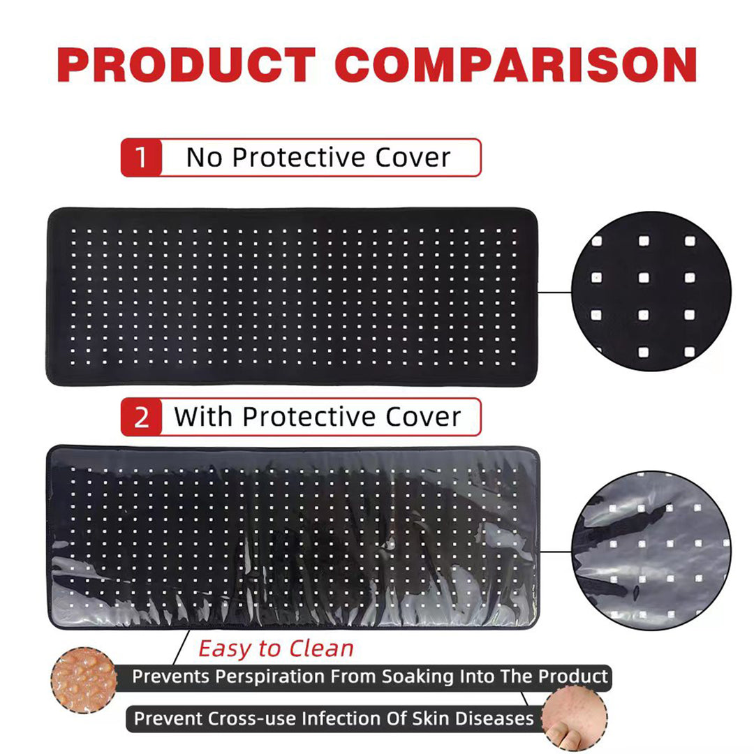 Premium Rot- und Infrarot-Therapie-Gürtel - Schmerzlinderung & schlankmachendes LED-Pad für Körper- und Muskelregeneration