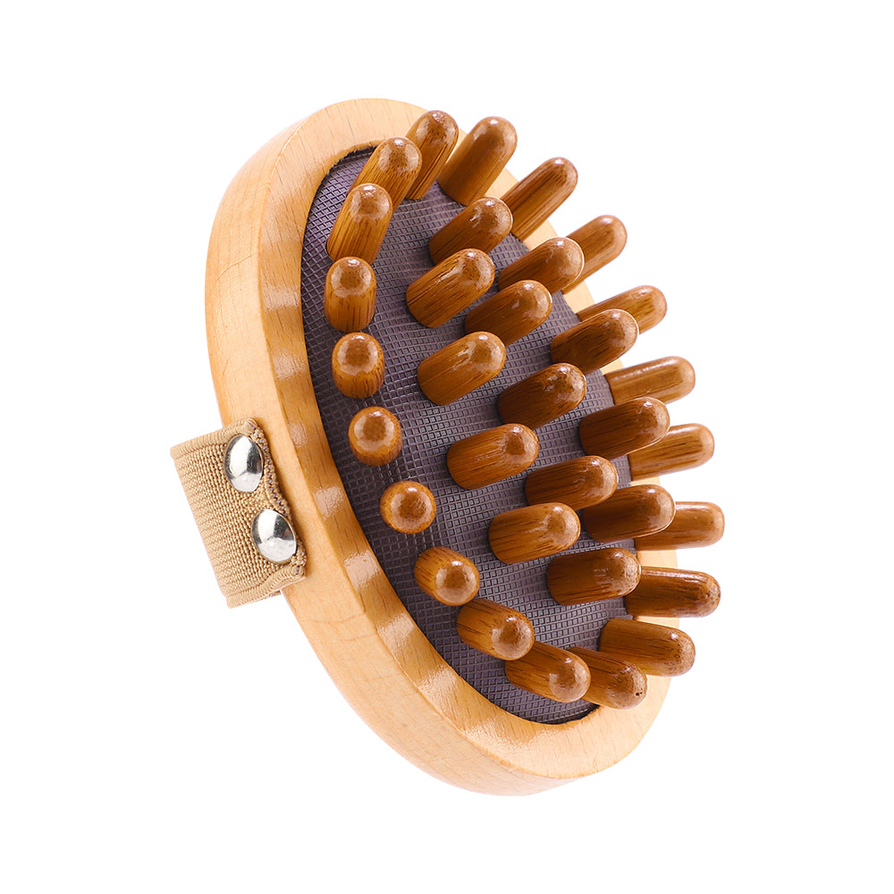 Premium Handheld Massage Brush for Body Shaping, Anti-Cellulite, Skin Care, and Exfoliation Tool - Durable Soft Head for 