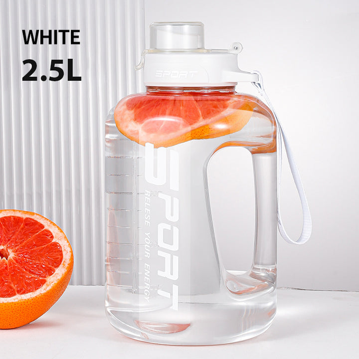 Premium Large Capacity 1.7L/2.7L Sports Water Bottle - Portable Fitness Cup for Gym, Cycling, Camping, BPA-Free Tritan