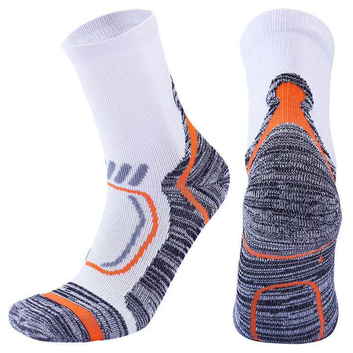 Premium Outdoor Sports Socks for Men – Hiking, Running, Cycling & Basketball – Anti-Slip Thermal Socks for Winter & All Seasons