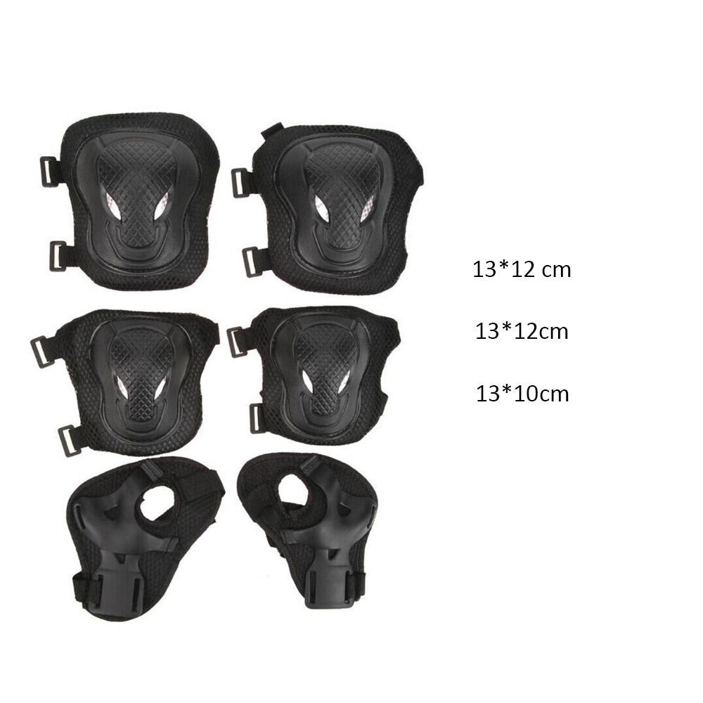 Premium Protective Gear Set for Kids & Adults – Knee Pads, Elbow Pads, Wrist Guards for Skateboarding, Roller Skating, 