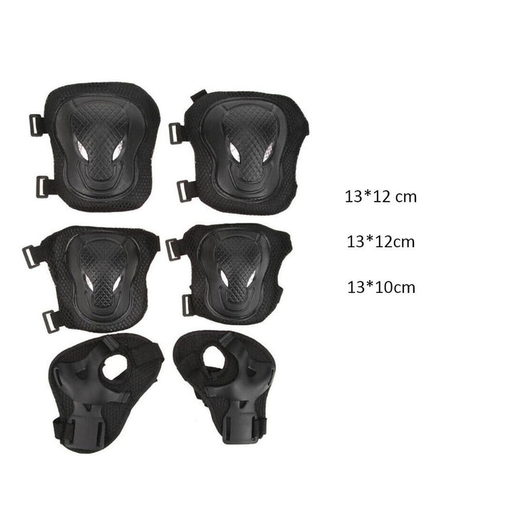 Premium Protective Gear Set for Kids & Adults – Knee Pads, Elbow Pads, Wrist Guards for Skateboarding, Roller Skating, 