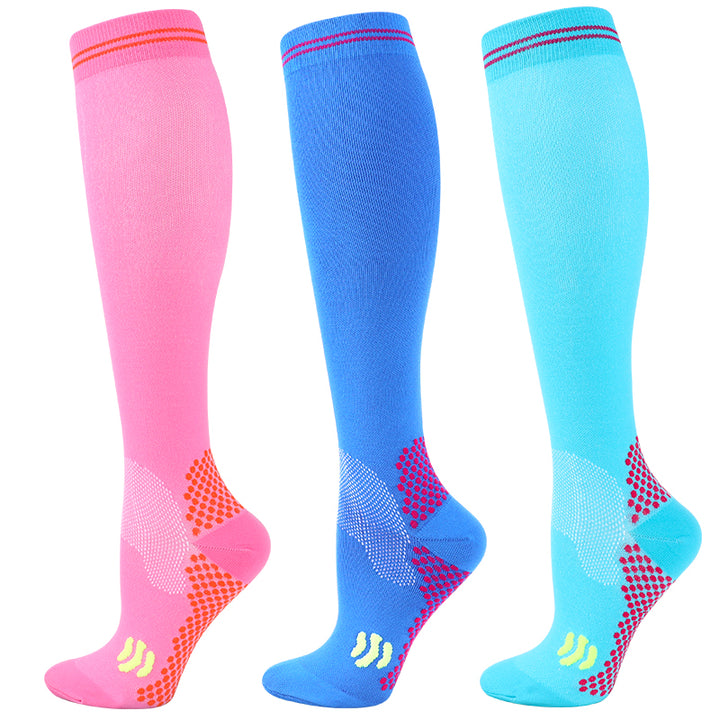 Premium Compression Socks for Men & Women – 20-30 mmHg Support for Varicose Veins, Running, Cycling, Football, Soccer – 