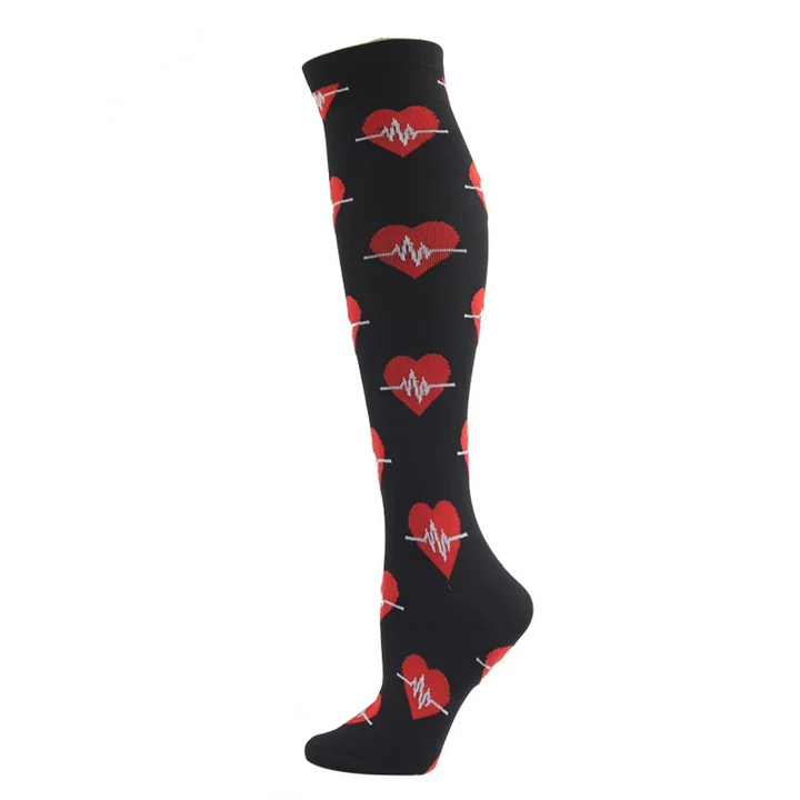 Premium Compression Socks for Men & Women – Medical Support for Edema, Diabetes, Varicose Veins – Ideal for Cycling, Running