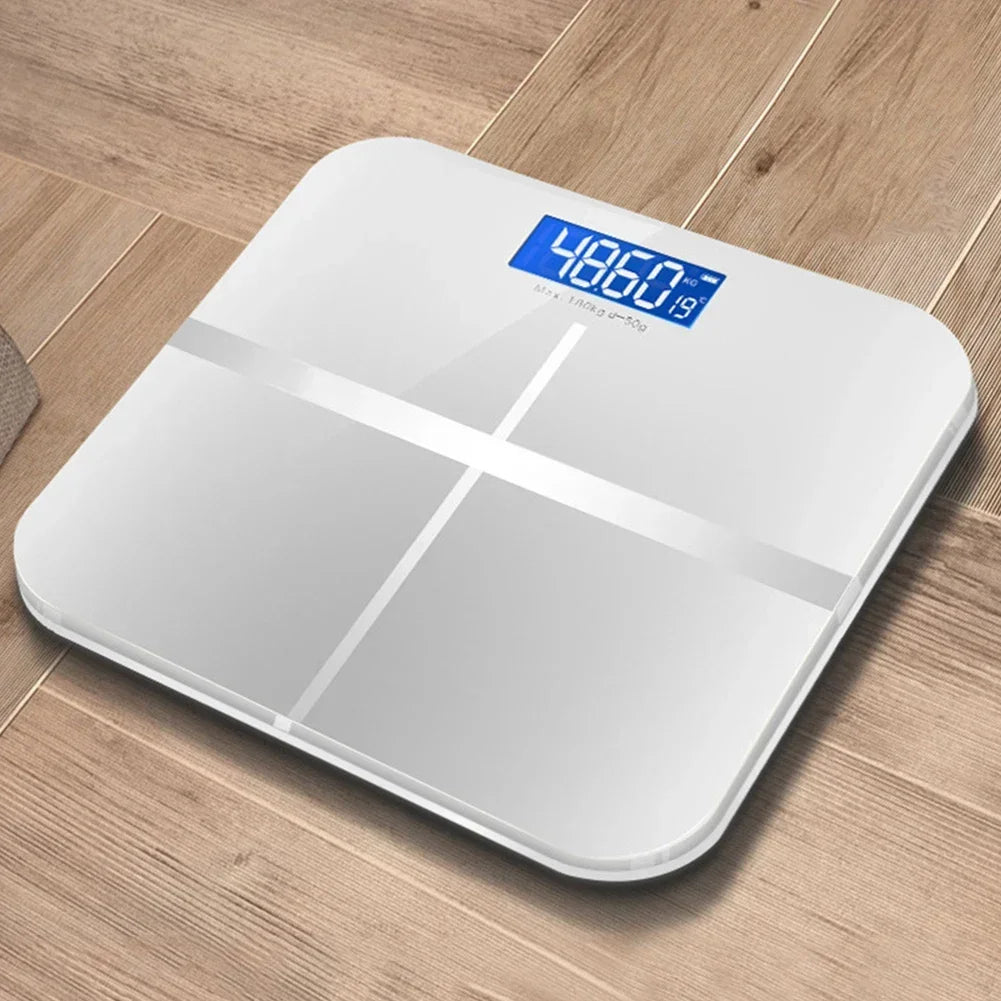 Premium Voice Broadcast Body Fat Scale – 8-Electrode Bioimpedance Analyzer, Smart Body Composition Scale with Professional 