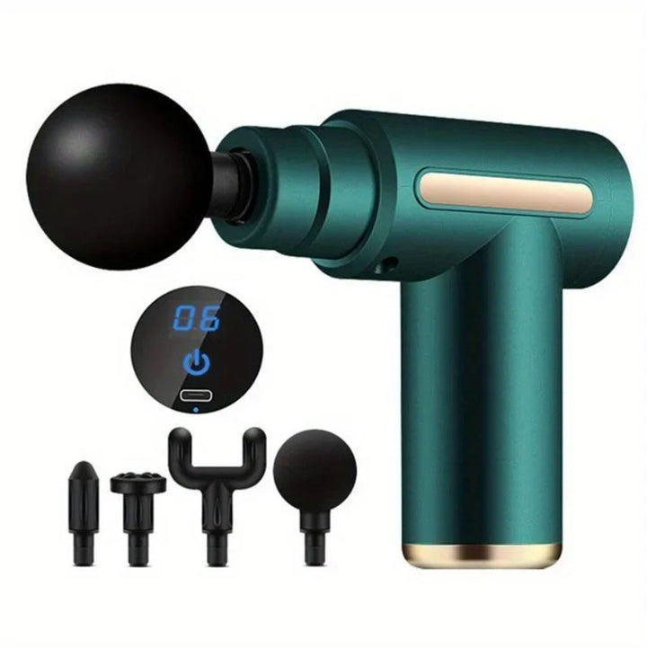 Premium USB Handheld Elektrischer Zauberstab-Massager - Hochfrequenz-Vibration Tiefengewebsmassagegerät zur Linderung von Körper-, Nacken- und Rückenschmerzen
