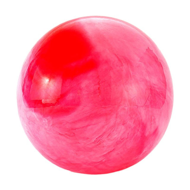 Premium Small Yoga Ball for Exercise, Pilates & Core Training – Inflatable PVC Fitness Ball for Balance, Sculpting & 
