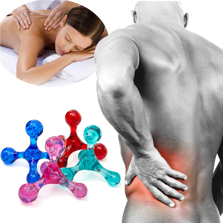 Luxury Multi-Functional 4-Ball Body Massager for Weight Loss, Relaxation, and Detoxification – Effective Acupoint Trigger 