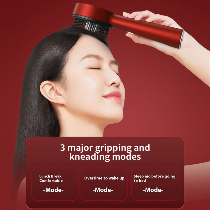 Premium Breo Scalp3 Electric Scalp Massaging Brush with Anti-Hair Loss Function, IPX7 Waterproof, Cordless Design for Home &