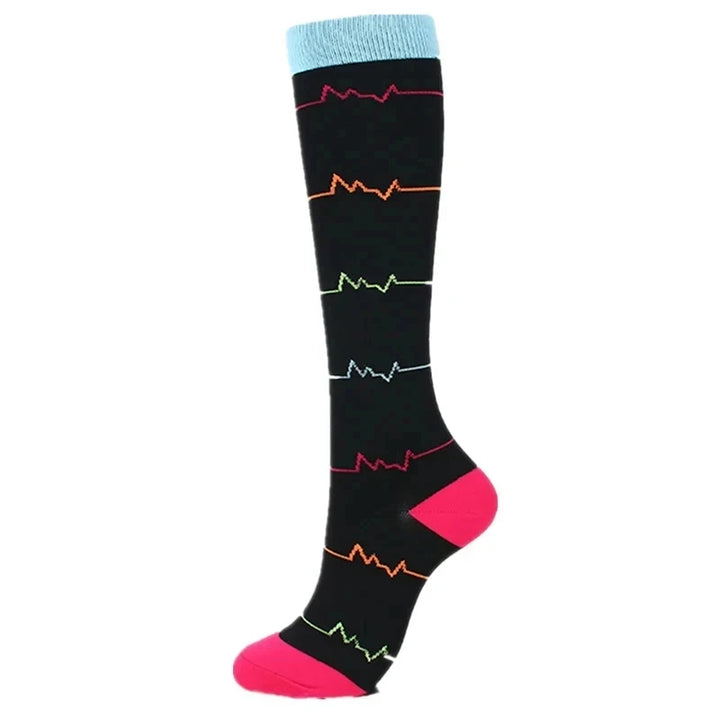 Premium Compression Socks for Men & Women – Medical Support for Edema, Diabetes, Varicose Veins – Ideal for Cycling, Running