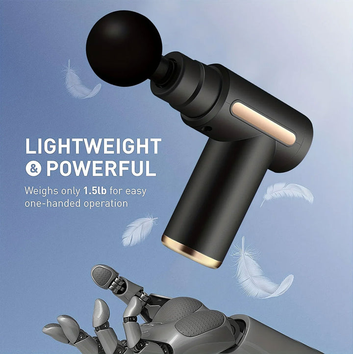 Premium USB Handheld Elektrischer Zauberstab-Massager - Hochfrequenz-Vibration Tiefengewebsmassagegerät zur Linderung von Körper-, Nacken- und Rückenschmerzen